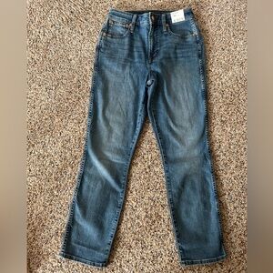 NWT J. Crew Curvy vintage slim-straight jean in Warm Surf wash size 28
